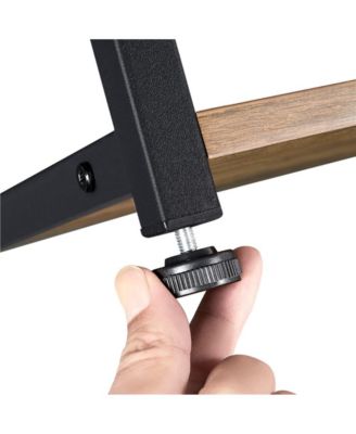 35.5x15.5x33 inches Industrial Rustic Kitchen Baker's Rack Rustic Brown