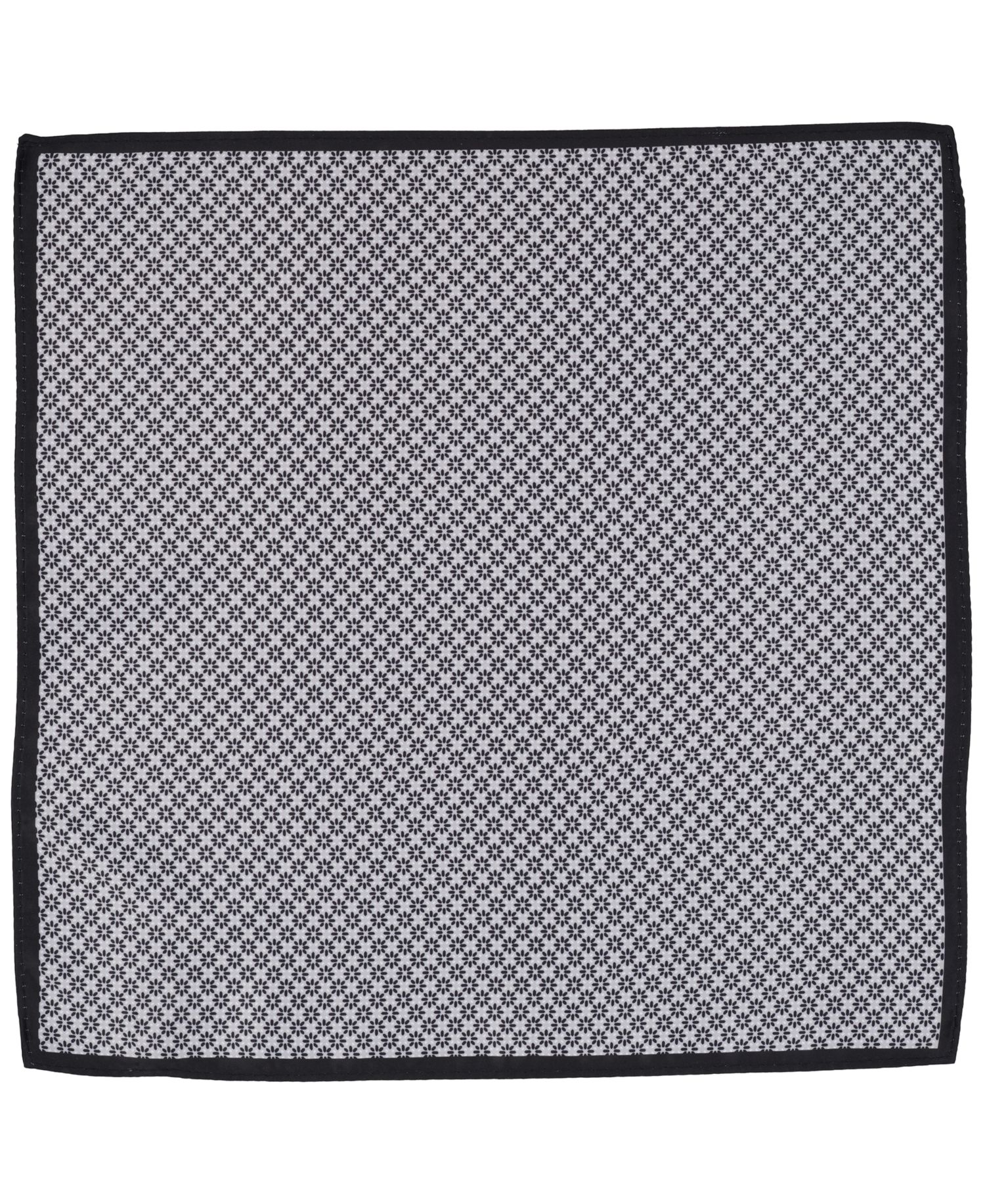 Men's Wells Geometric Pattern Pocket Square