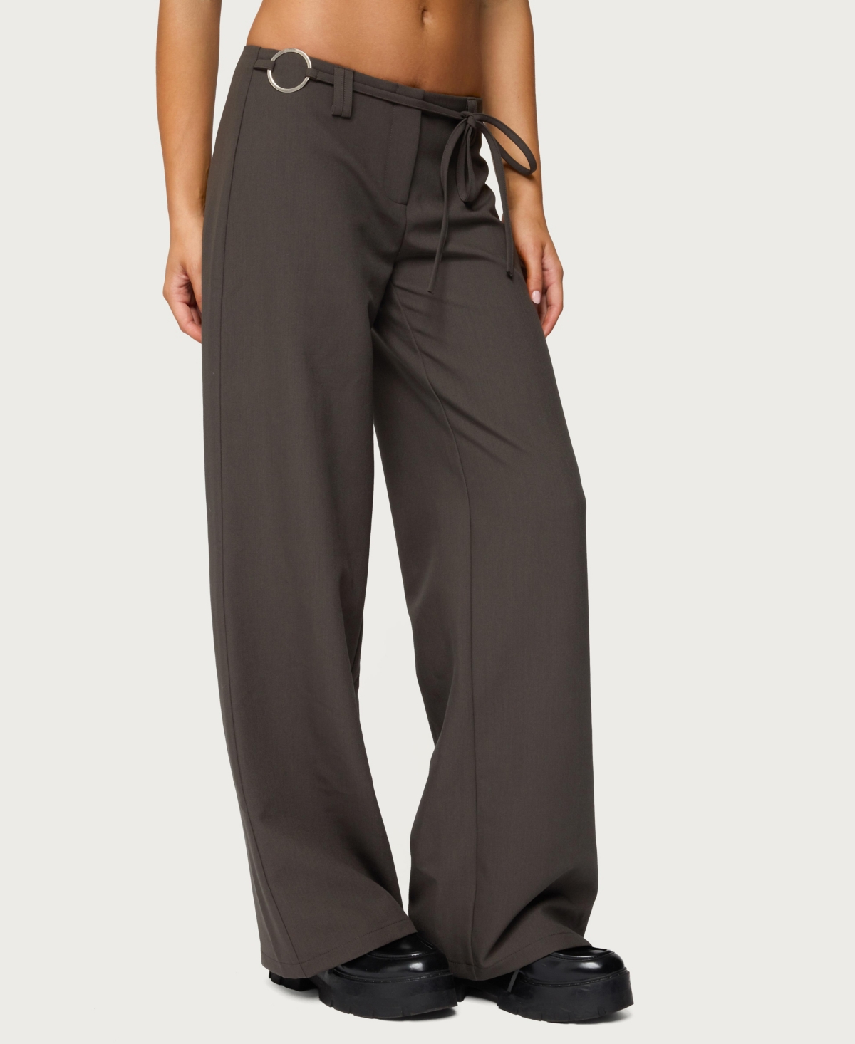 Edikted Women's Raphael Tie Belt Pants