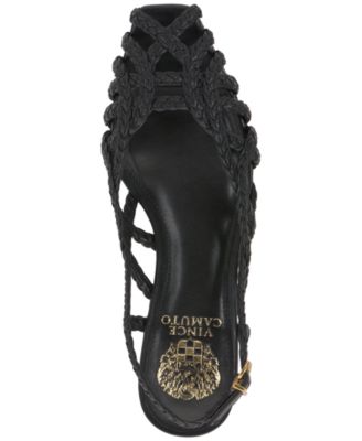 Women's Stiorra Braided Slingback Flat Sandals