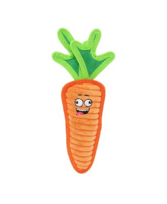Funny Food Carrot, Durable Plush Squeaky Dog Toy