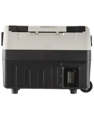 48QT/45L Dual Zone Car Refrigerator Freezer, -4°F to 50°F, 12/24V DC & 100-240V AC, Portable Compressor Cooler
