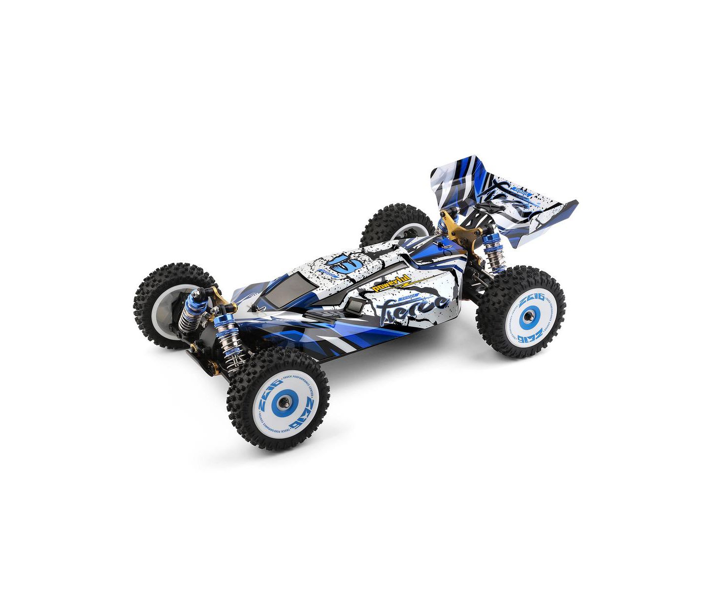 Детская игрушка Bruce & Shark 1:12 Scale 47 Mph High-Speed 4WD All-Terrain Remote Control Racer — фото 4