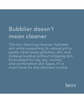 Clear Waters Hydrating Cleanser - Face Wash Made for All Skin Types -Contains Hyaluronic Acid, Squalane, and Green Tea Extract - 6.8 fl oz