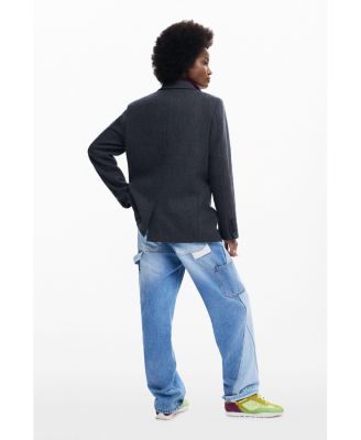 Women's Detachable knit blazer