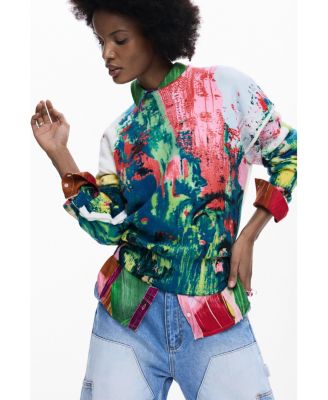 Women's Arty printed sweater