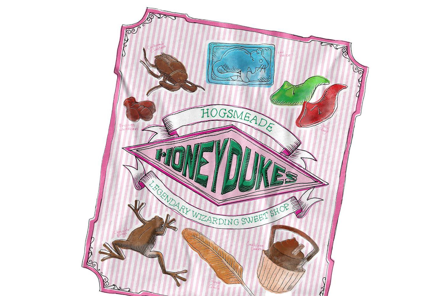 Men's Honeydukes Hogsmeade Label T Shirt