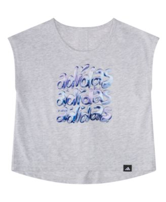 Baby Girls' Back Pleated Short-Sleeve T-Shirt and Mesh Shorts, 2-Piece Set