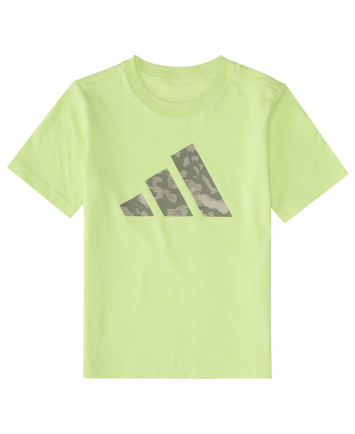 adidas Baby Boys' Short-Sleeve Camo 3-Stripe T-Shirt and Woven Shorts, 2-Piece Set