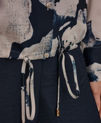 Women's Printed Long-Sleeve Top