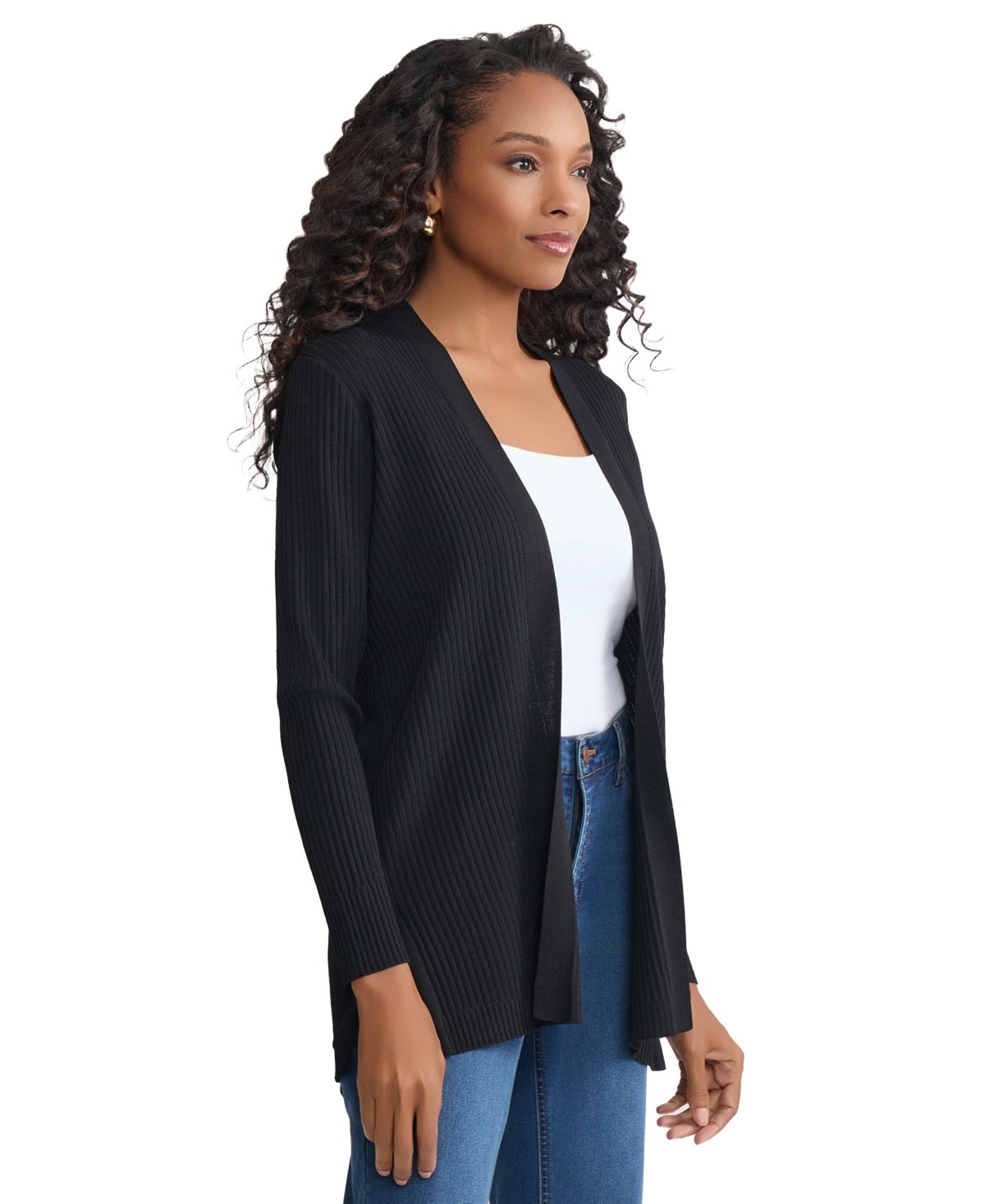 Jones New York Women's Sutton Long-Sleeve Cardigan