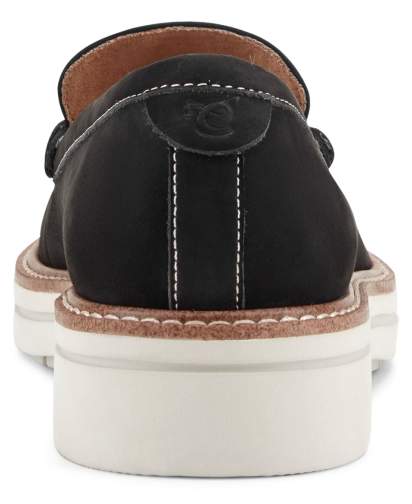 Женские туфли Easy Spirit Zaira eFlex Slip-on, цвет: Чёрный нубуковый — фото 3