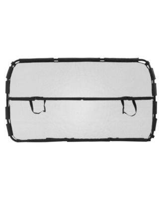 Wide Dog Car Barrier for Front Seats, See-Through Mesh Vehicle Divider, Universal Fit for Sedans, Trucks & SUVs