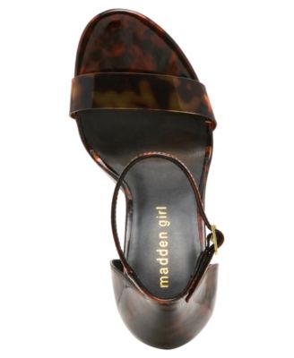 Women's Sasha Two-Piece Block-Heel Dress Sandals