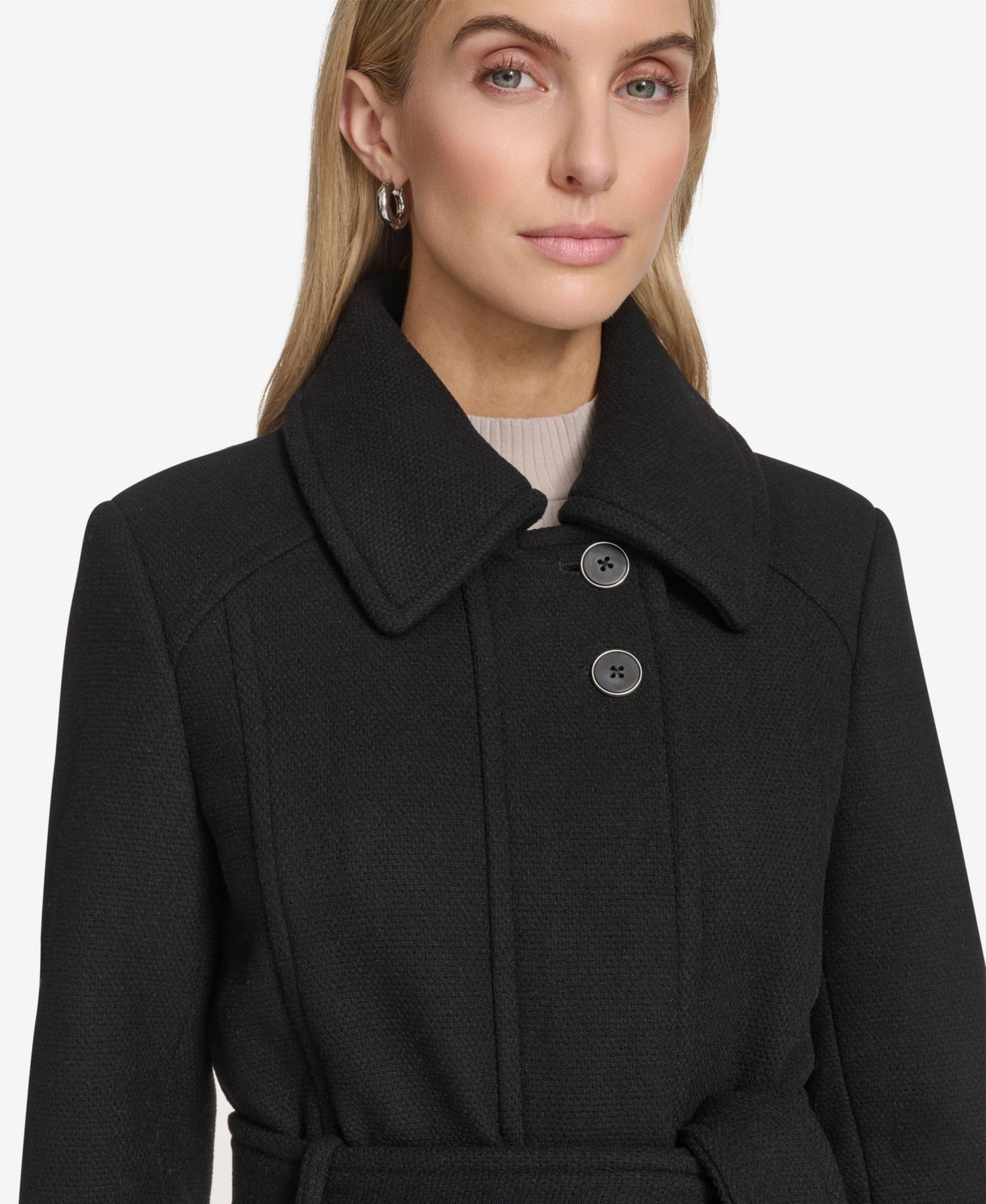 Women's Lawley Wool Blend Belted Trench Coat