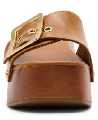 Women's Woodlandd Platform Block-Heel Sandals