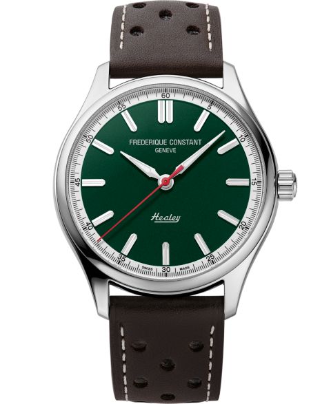 Мужские часы Frederique Constant Vintage Rally Healey Brown Strap Watch, 40mm