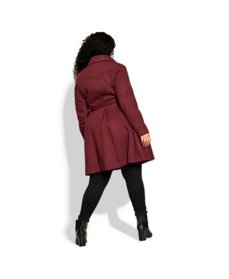 Women's Plus Size Blushing Belle Coat