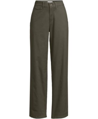 Women's Chino High Rise Rail Straight Leg Pants