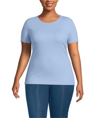 Plus Size Micro Rib T-Shirt