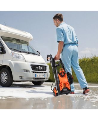 Electric Pressure Washer, 4500 PSI Max, 3.2 GPM, 4 Quick-Connect Nozzles, Foam Cannon, High Power Cleaning Machine