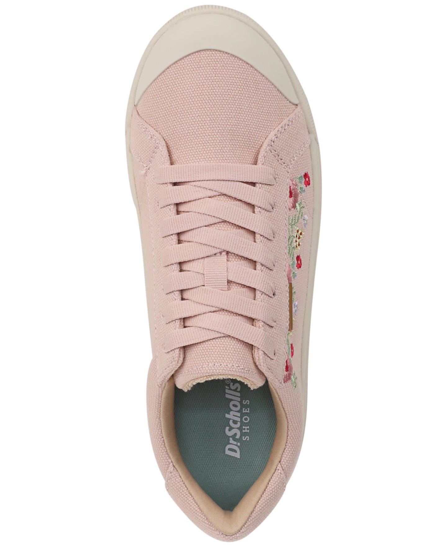 Женские кроссовки Dr. Scholl's Time Off Lace Up Platform, цвет: Пудровый розовый — фото 4