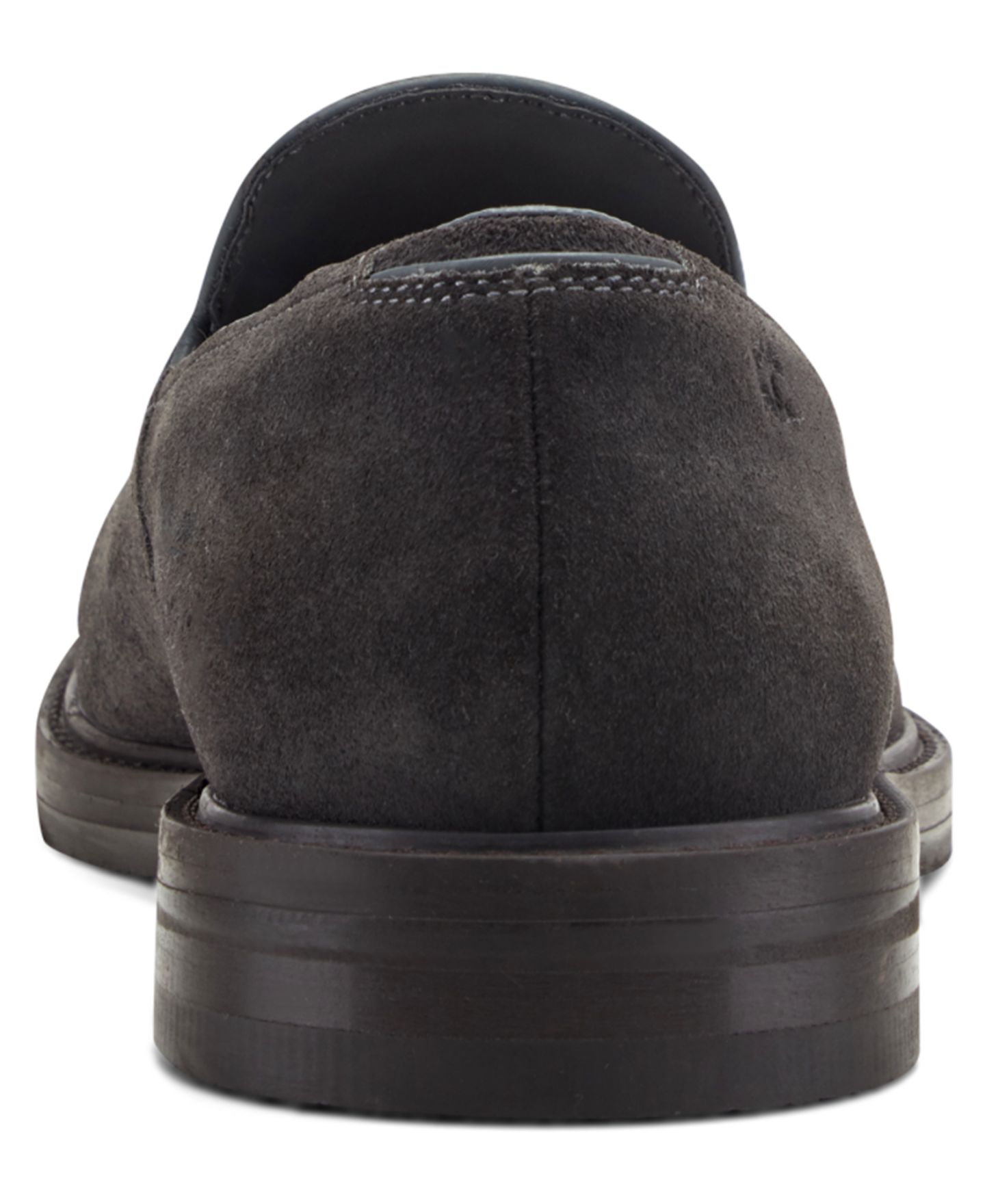 Мужские туфли Kenneth Cole New York Madison Tassel Dress Slip-On, цвет: Угольный замшевый — фото 3