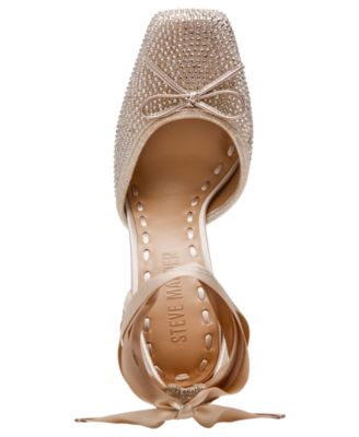 Women's Larina-R Lace-Up High-Heel Ballet Pumps