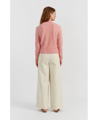 Women's Cloud Cashmere Cropped Pullover