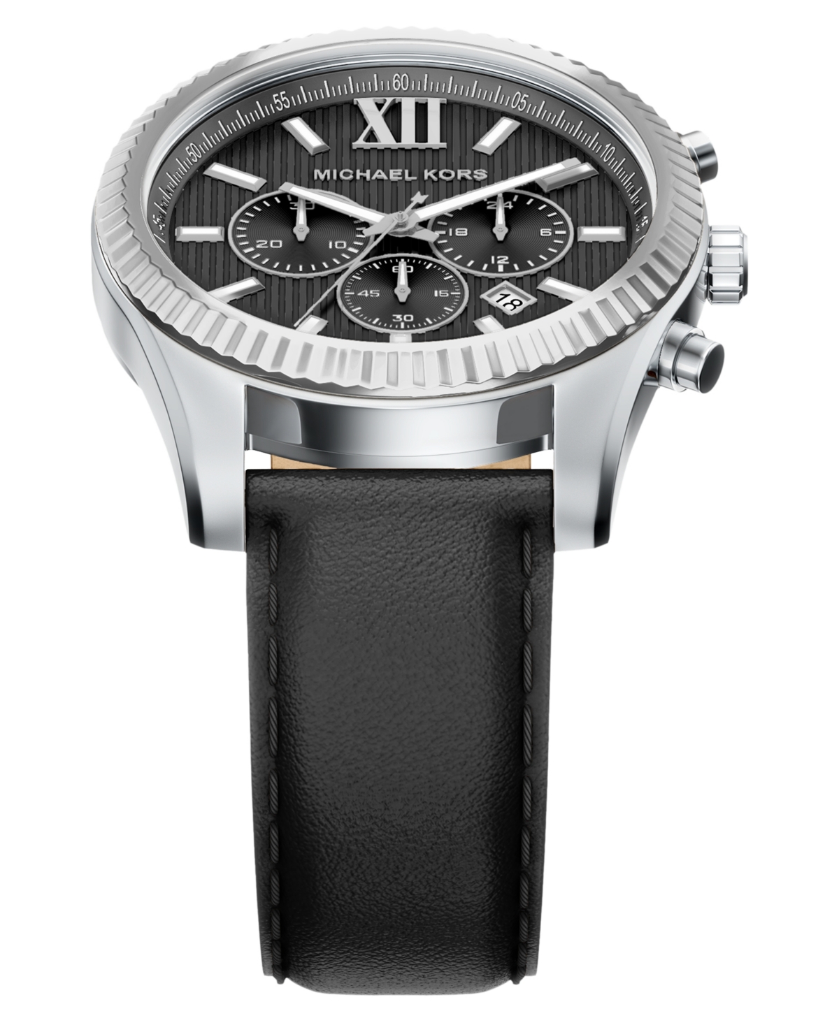 Michael Kors Men's Lexington Chronograph Leather Watch