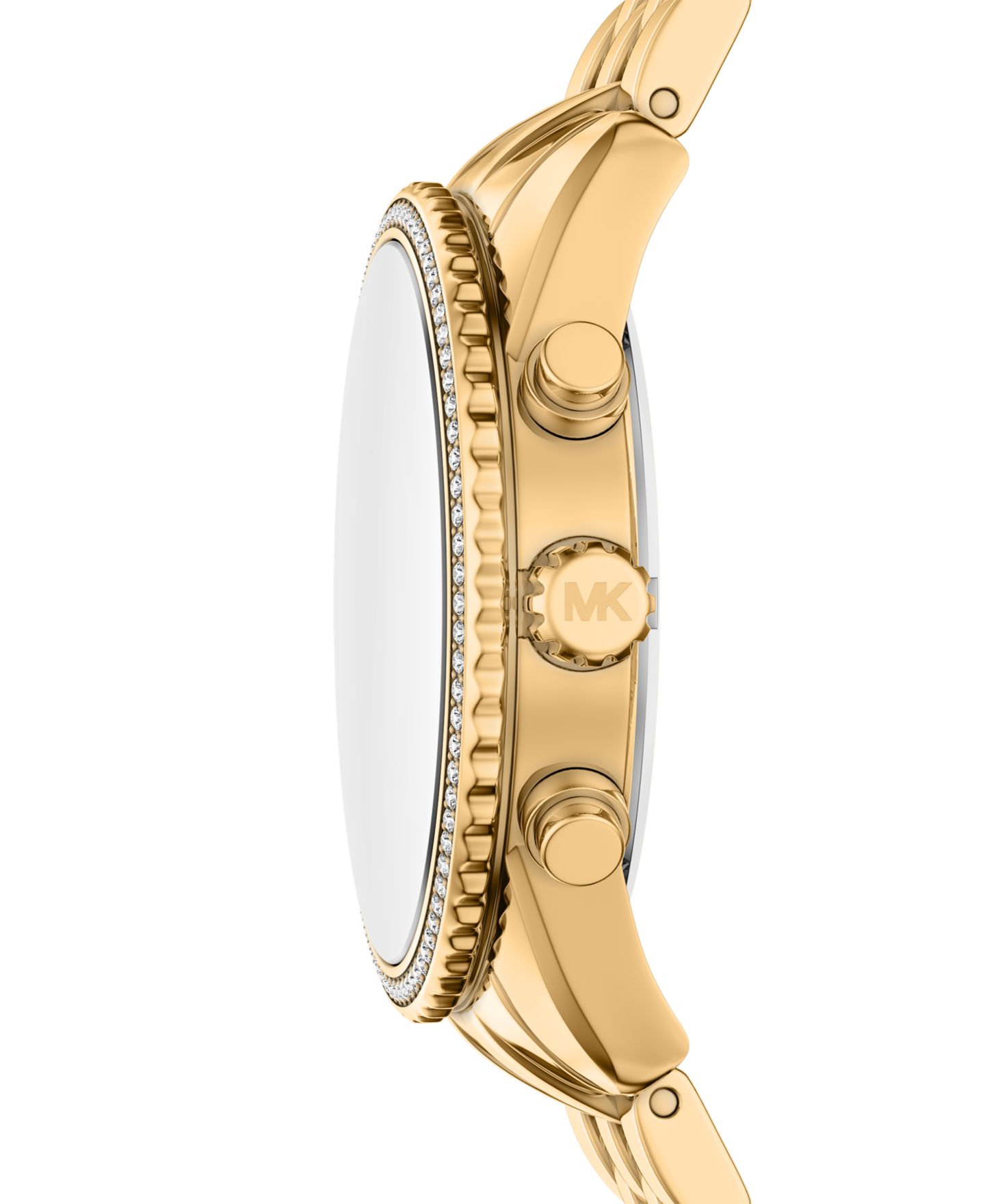 Женские часы Michael Kors Bryant с тремя стрелками, сталь золотистого тона, 35 мм — фото 3