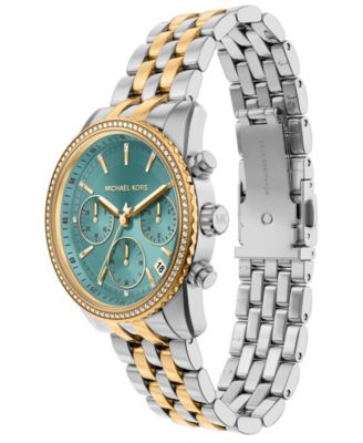 Women's Bryant Chronograph Two-Tone Stainless Steel Watch, 35mm
