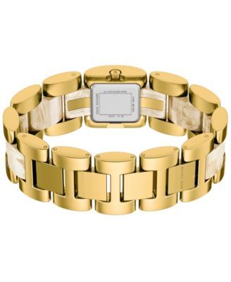 Women's Darrington Two-Hand Alabaster Acetate and Gold-Tone Stainless Steel Watch, 24mm