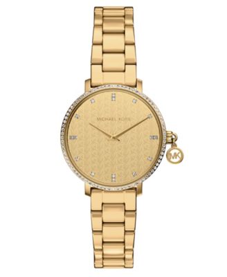 Women's Pyper Two-Hand Gold-Tone Stainless Steel Watch, 32mm