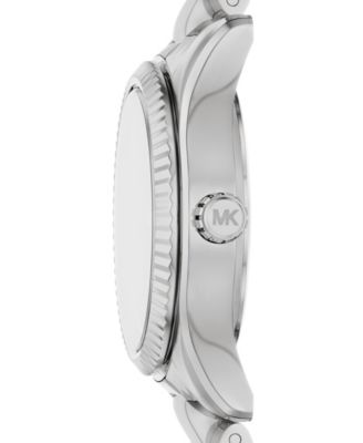 Women's Lexington Three-Hand Silver-Tone Stainless Steel Watch, 26mm