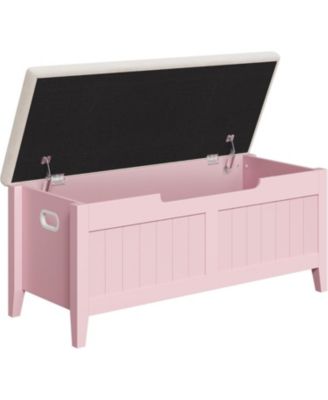 Wooden Storage Bench,39.4"