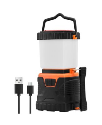All-in-One Rechargeable LED Camping Lantern, 1000LM, 360° Illumination, 4 Lighting Modes, USB Charging