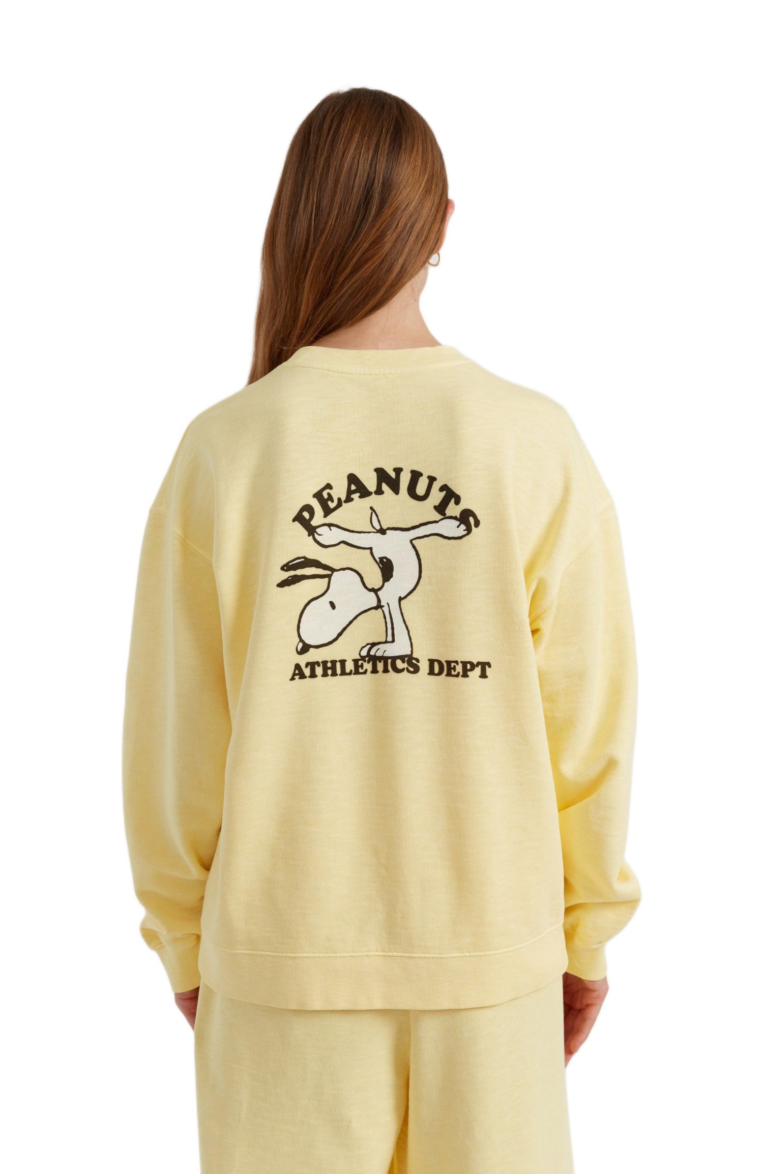 Women's Peanuts Athletics Graphic Cotton Sweatshirt