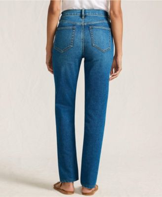 Women's Tall Recover High Rise Straight Leg Blue Jeans