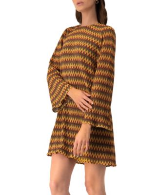 Women's Short Knit Dress with Headband