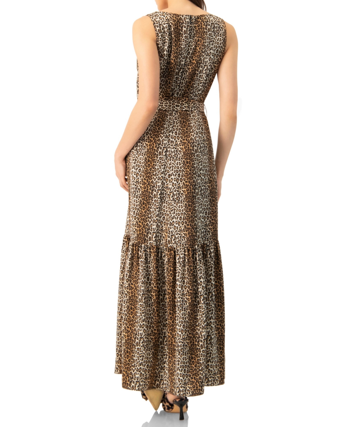 Ivonne Women's Animal Print Maxi Dress