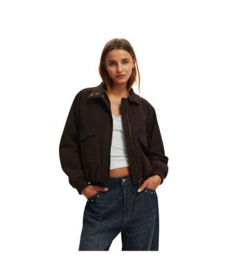 Women's Clover Funnel Neck Bomber