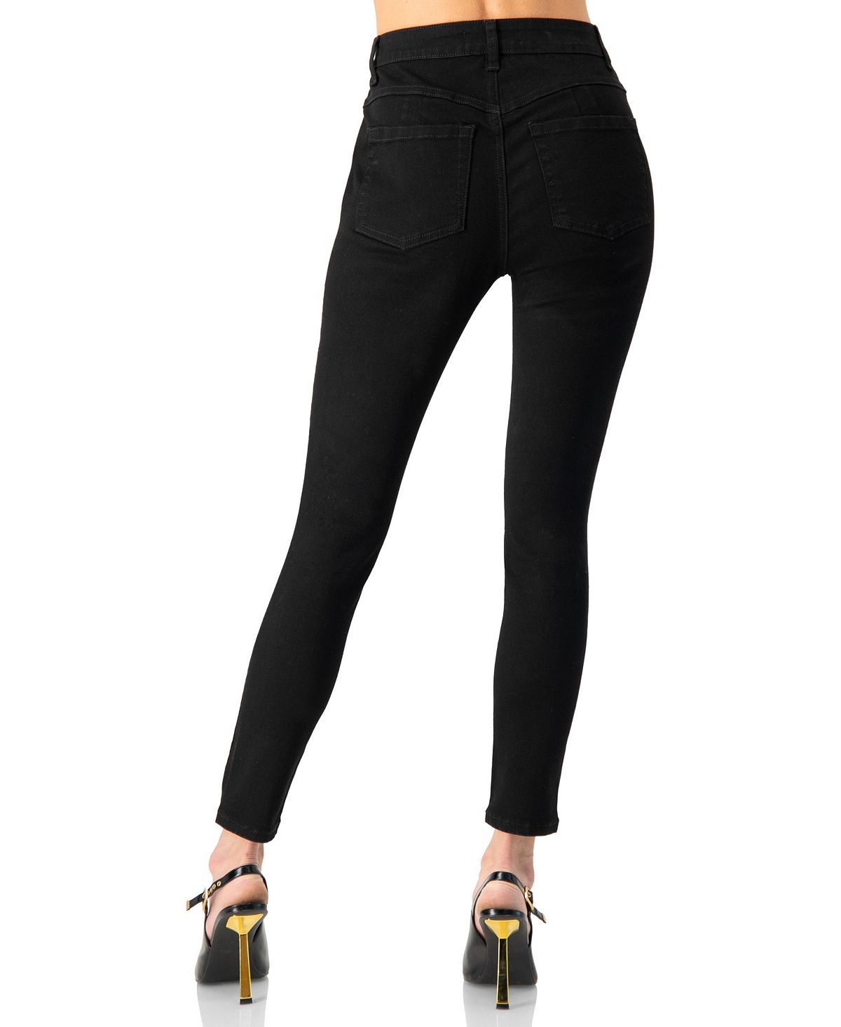 Ivonne Women's Skinny Jeans view 2 — MAYCSS fashion products