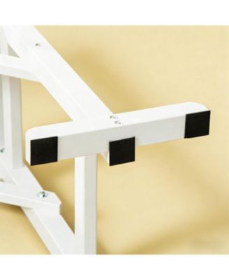 Convenient Pet Ram Dog Ramp in Grey and White