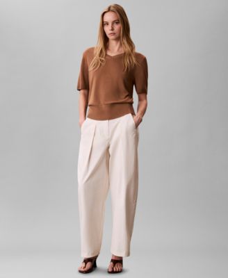 Women's V-Neck Knit Sweater