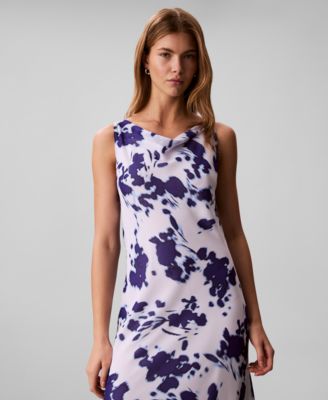 Women's Printed Sleeveless Dress