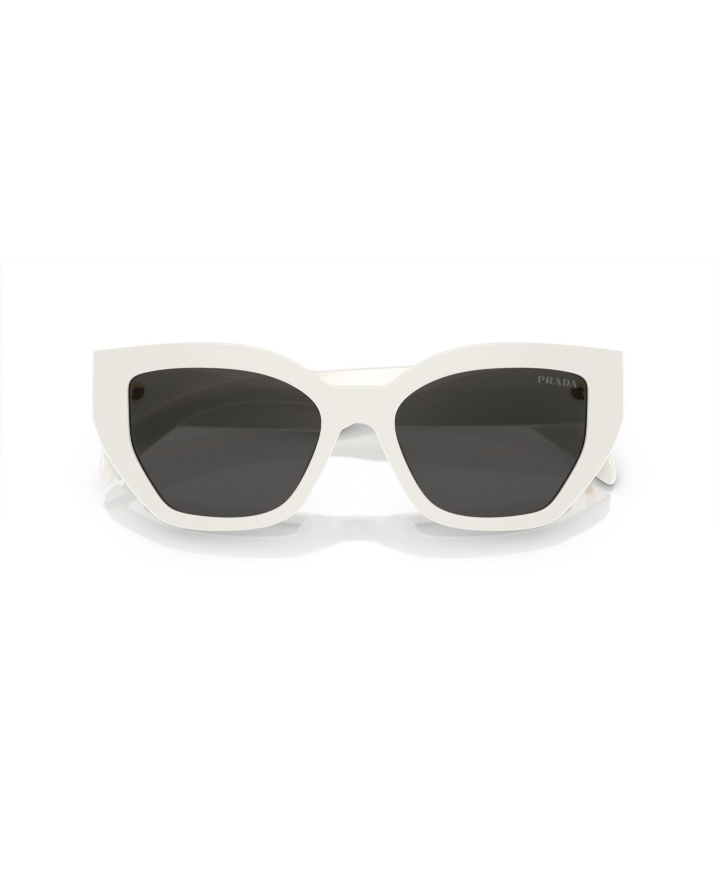 Женские солнцезащитные очки Prada Butterfly Sunglasses, PR A09S, цвет: Talc — фото 5
