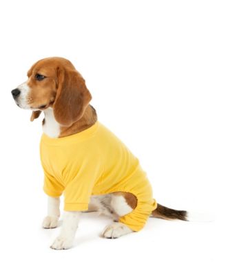 Dog Cotton Solid Pajamas
