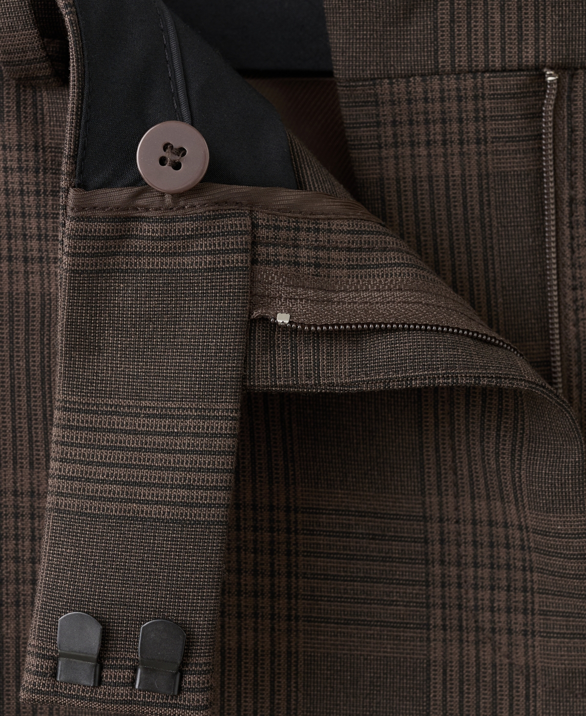 Mango Women's Check Suit Pants