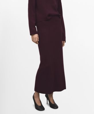 Women's Knit Pencil Skirt
